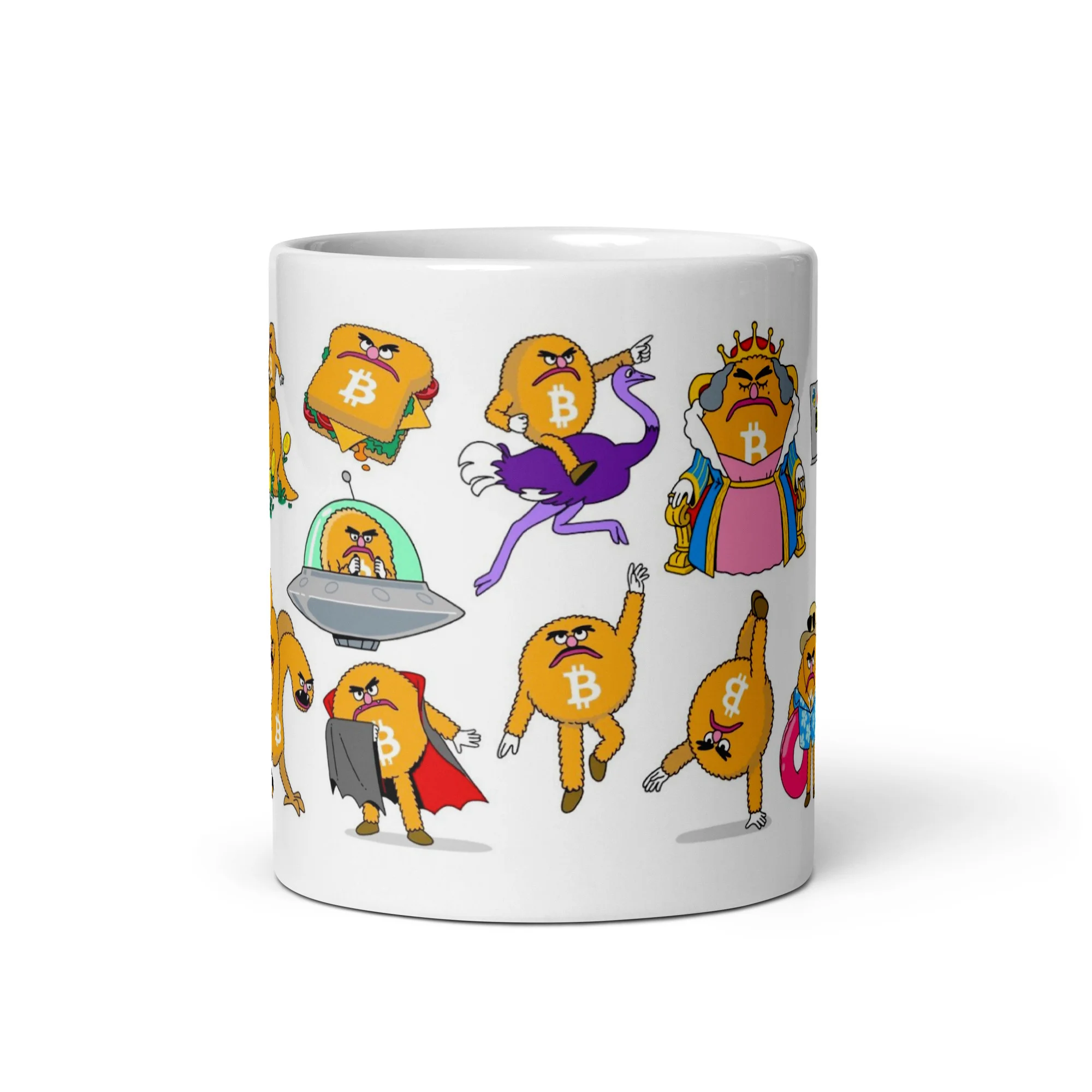 The 21M Faces of Bitcoin Mug